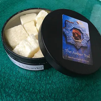 French Perfume Rocks - Amber & Lavender -The Amber Trail