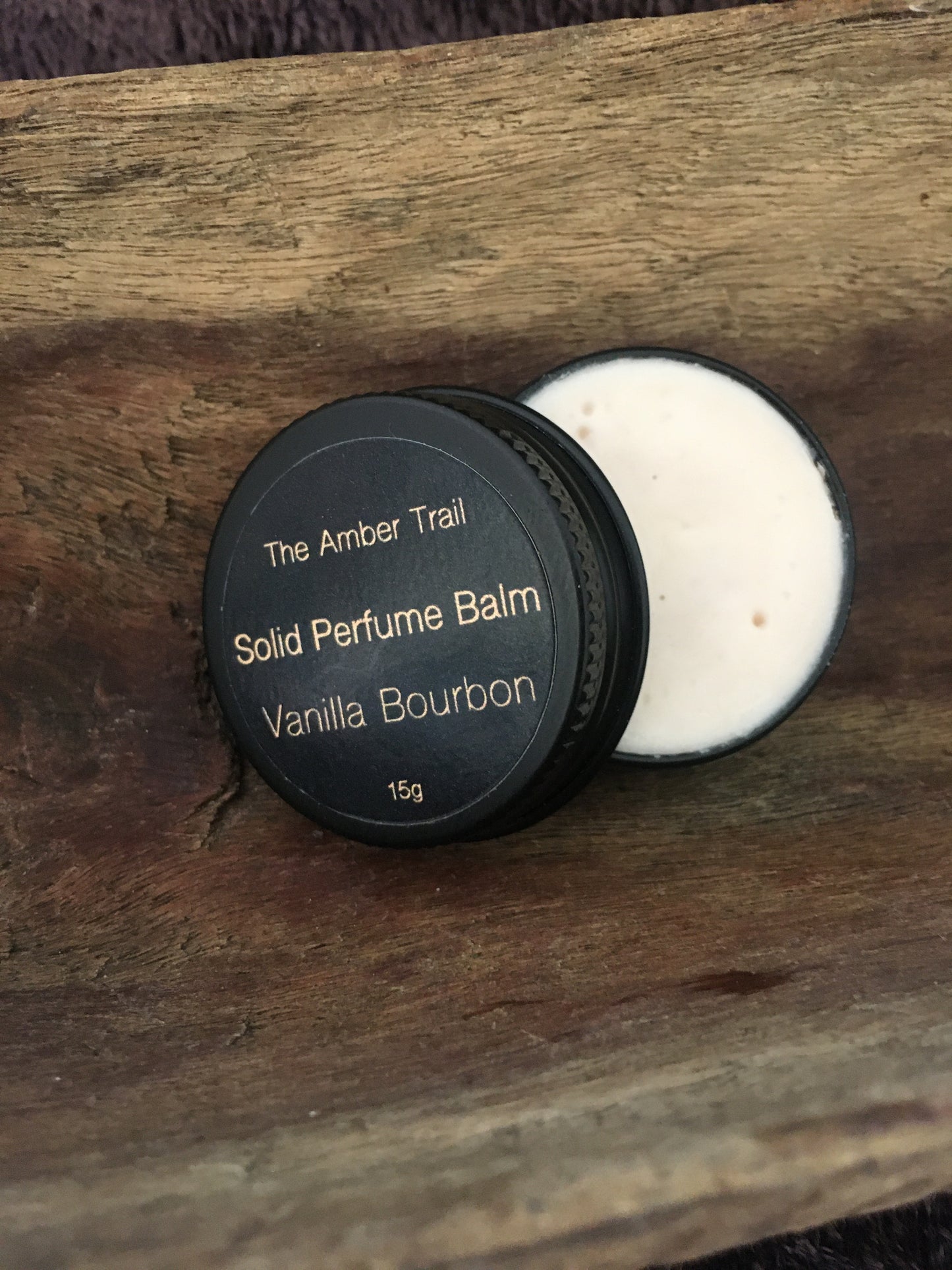 French Perfume Balms - Vanilla Bourbon - The Amber Trail