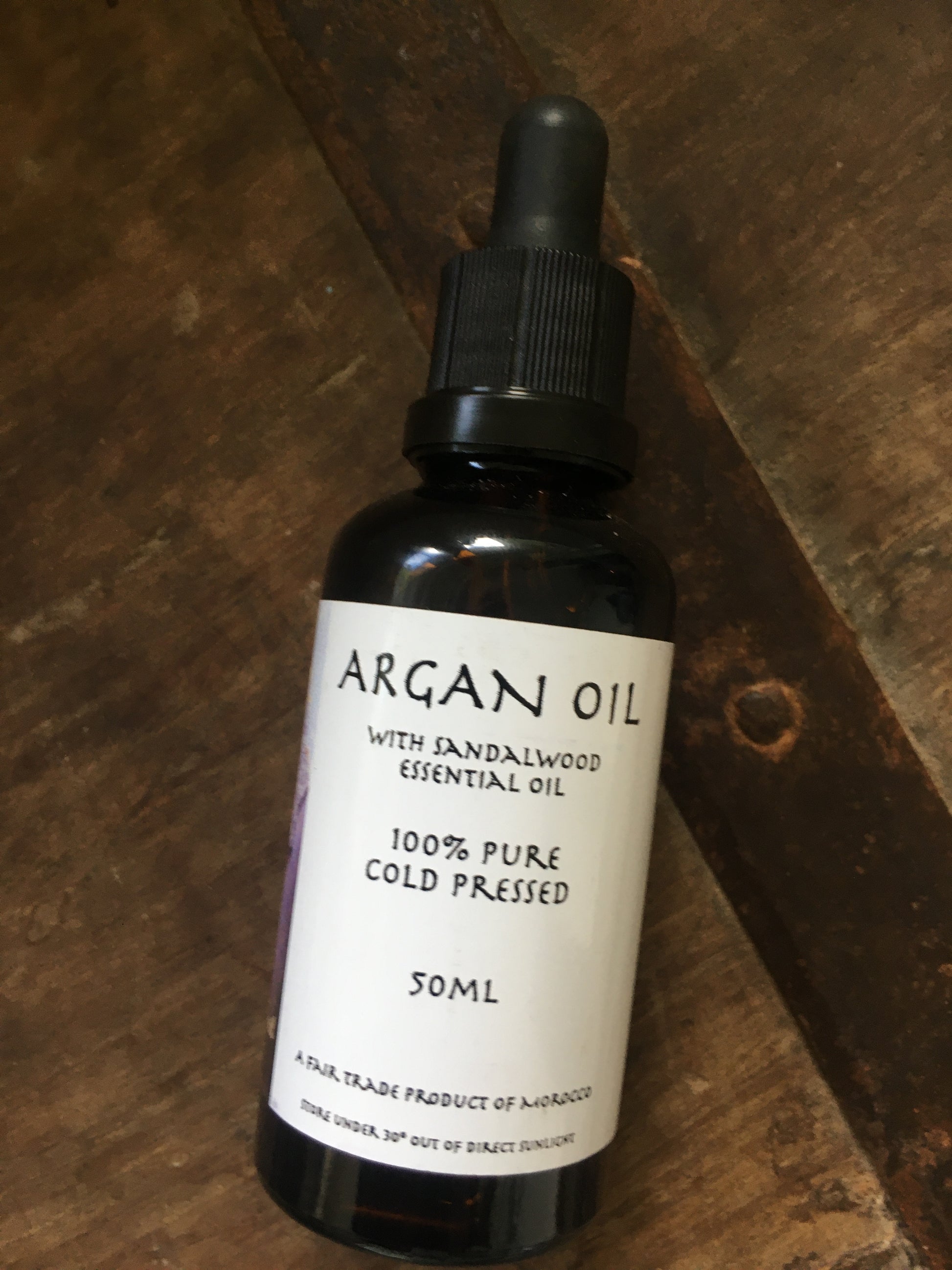 Pure Argan Oil with Sandalwood Essential OIl