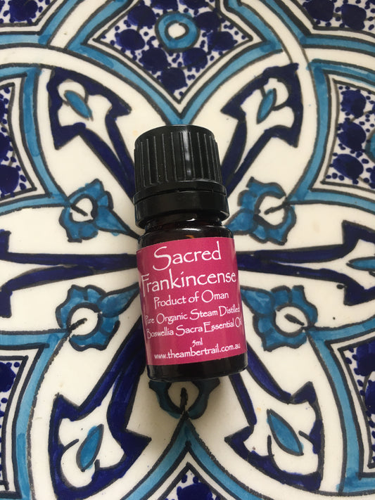 Sacred Frankincense Essential Oil - The Amber Trail