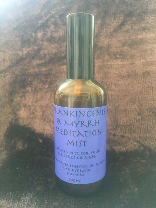 Frankincense & Myrrh Meditation Mist - The Amber Trail