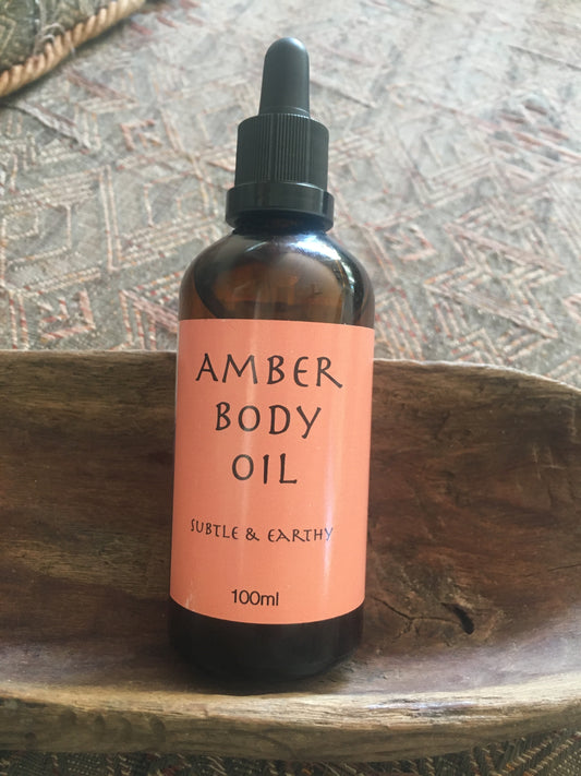 Amber Body Oil - The Amber Trail