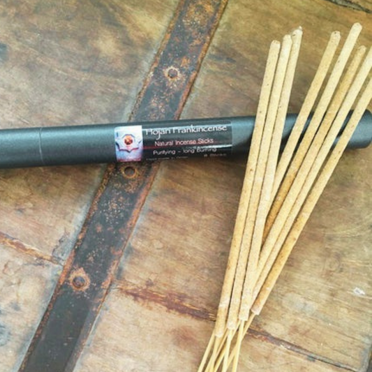 Natural Frankincense Incense Sticks - The Amber Trail